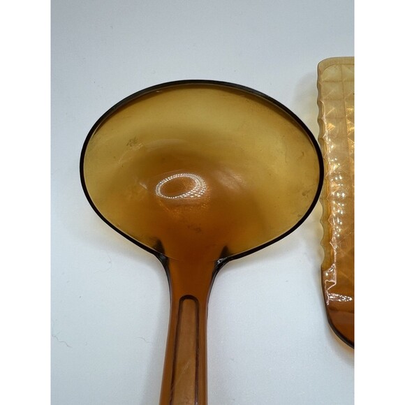 UltraTemp Vintage Amber Utensils Set Of 3 Robinson Knife Company - Picture 2 of 8